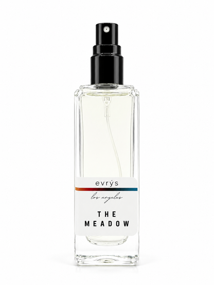 evrys The Meadow perfume bottle on a white background