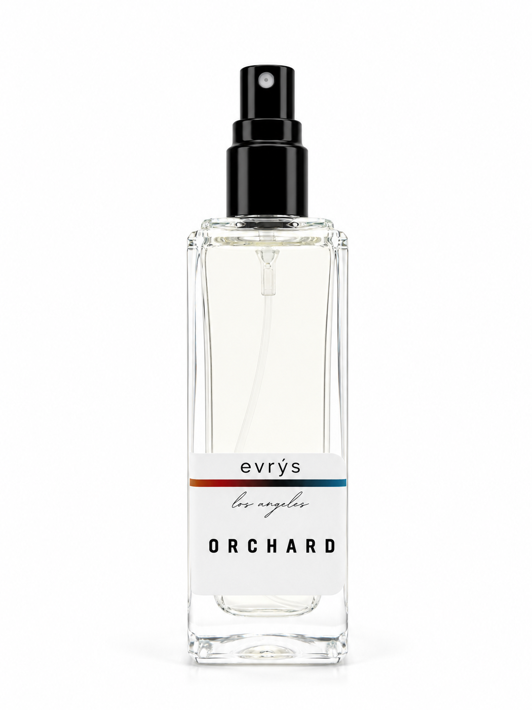 evrys Los Angeles Orchard perfume bottle on a white background