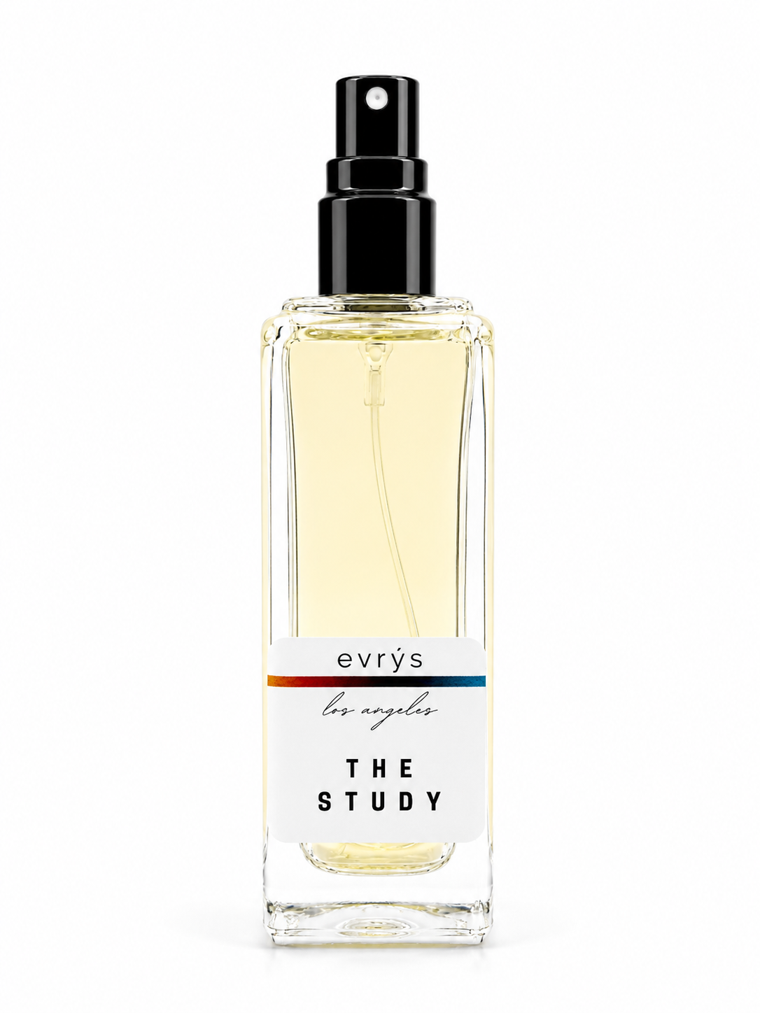 evrys Los Angeles The Study perfume bottle on a white background